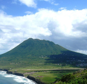 Landingsbaan luchthaven Sint Eustatius